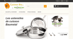 Desktop Screenshot of cuisiner-bio.eu